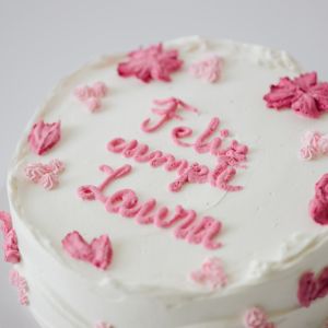 Tarta cumpleaños mujer